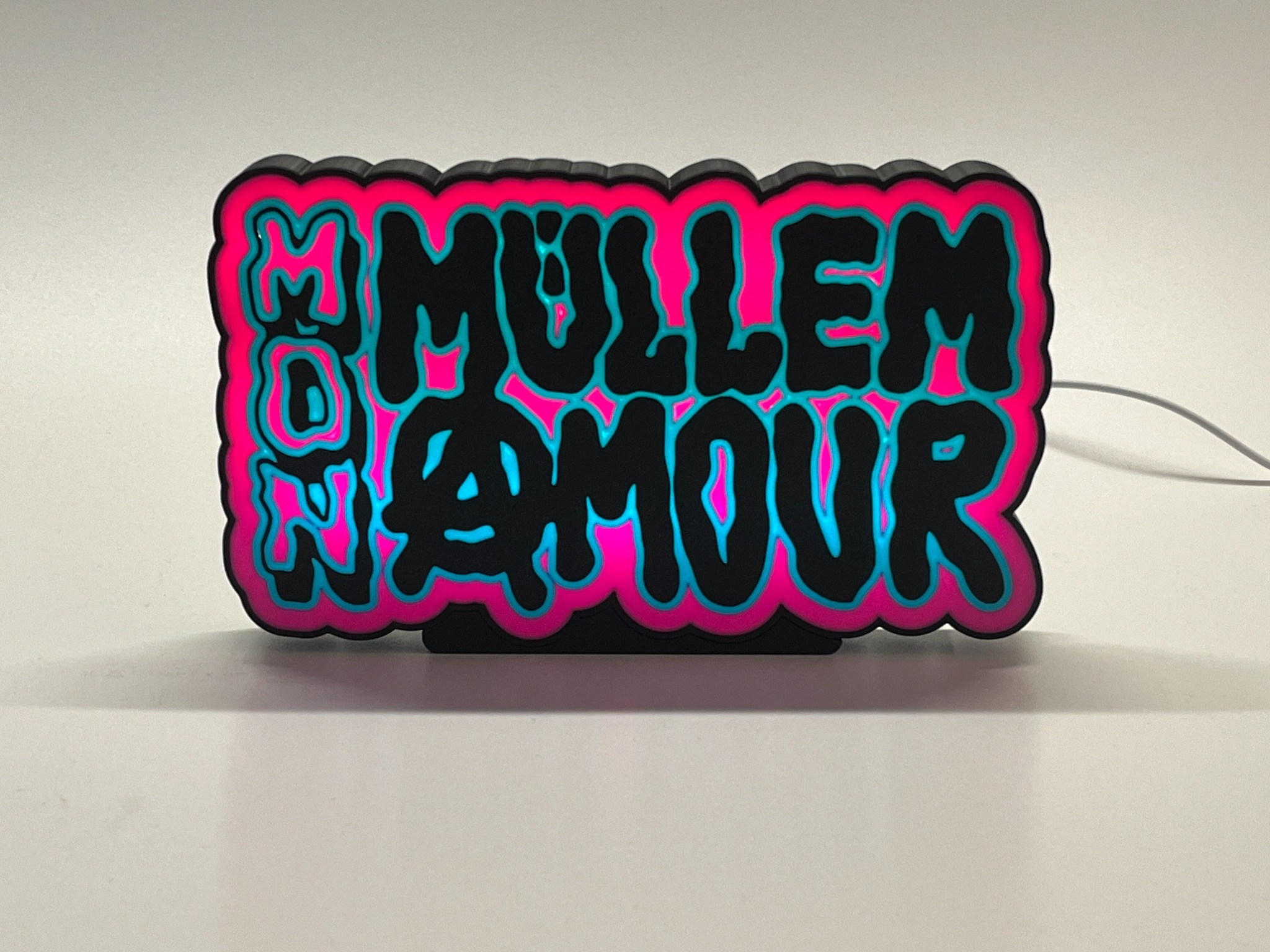 LED-Lampe Müllem Mon Amour